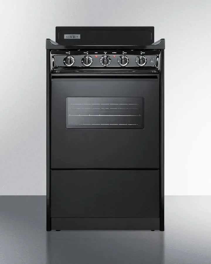 Summit 20" Wide Electric Coil Range - TEM110CW