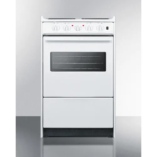 Summit 20" Wide Electric Coil Top Range - WEM110RW