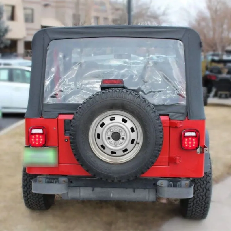Suparee Jeep Bright LED Tail Lights for Wrangler CJ / YJ / TJ / Rubicon