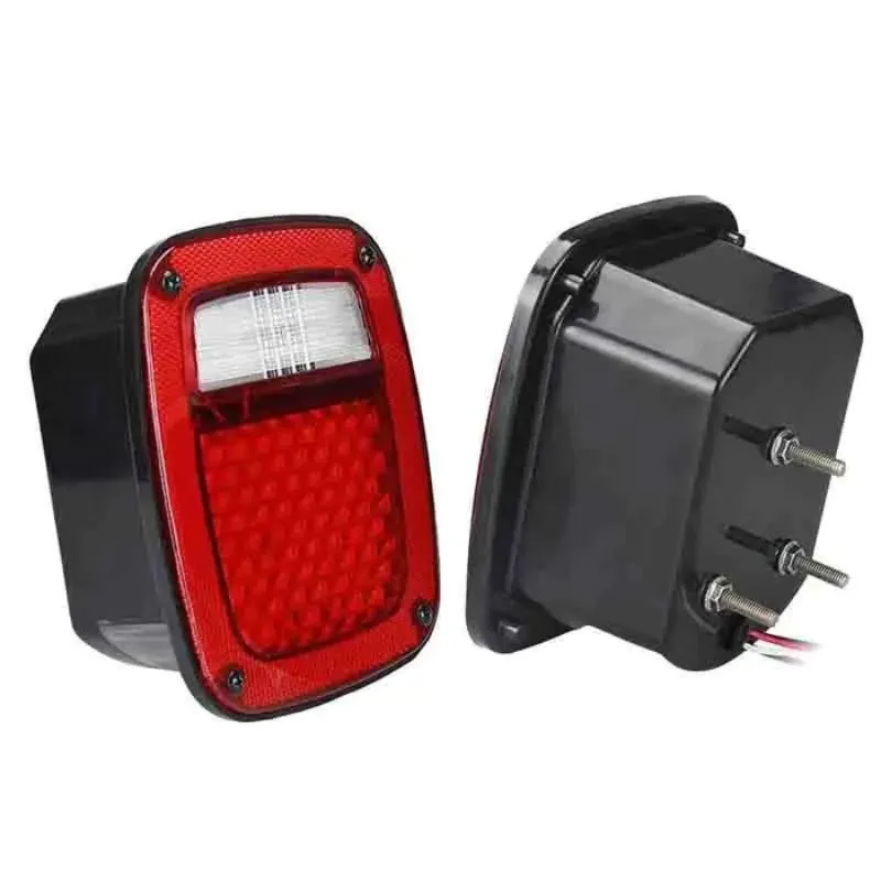Suparee Jeep Bright LED Tail Lights for Wrangler CJ / YJ / TJ / Rubicon
