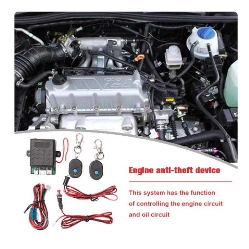 Tamper-Proof Electronic Car Immobilizer System Yf-730