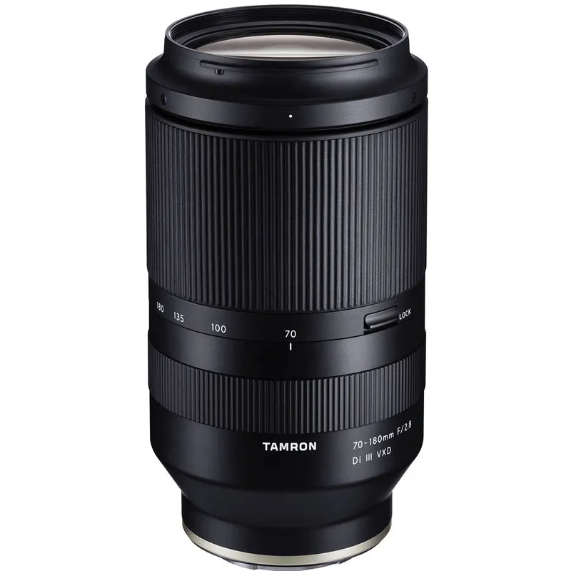Tamron 70-180mm f/2.8 Di III VXD Full-Frame Lens for Sony E and Essential Accessory Kit