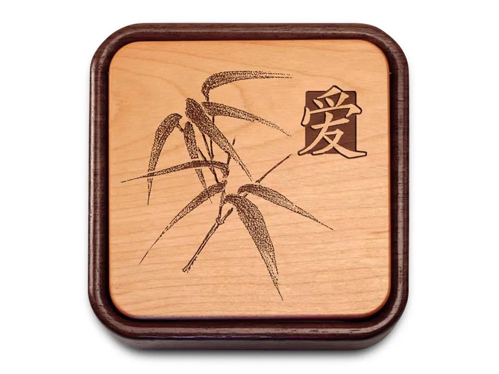 Terra Inside Engraved Flip-Top - Bamboo Love