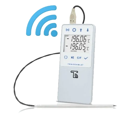 TraceableLIVE® Liquid Nitrogen Datalogging Traceable Thermometer