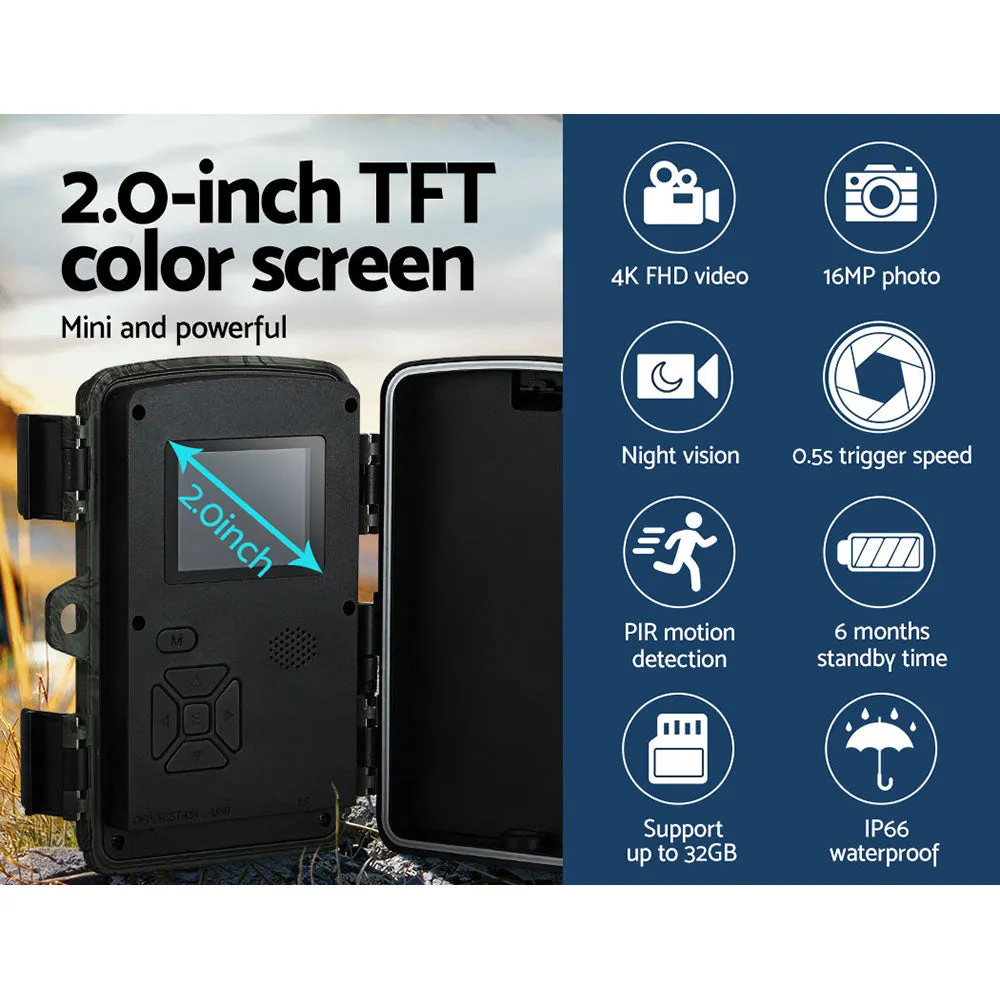 Trail Camera UL-tech 4K 16MP Night Vision