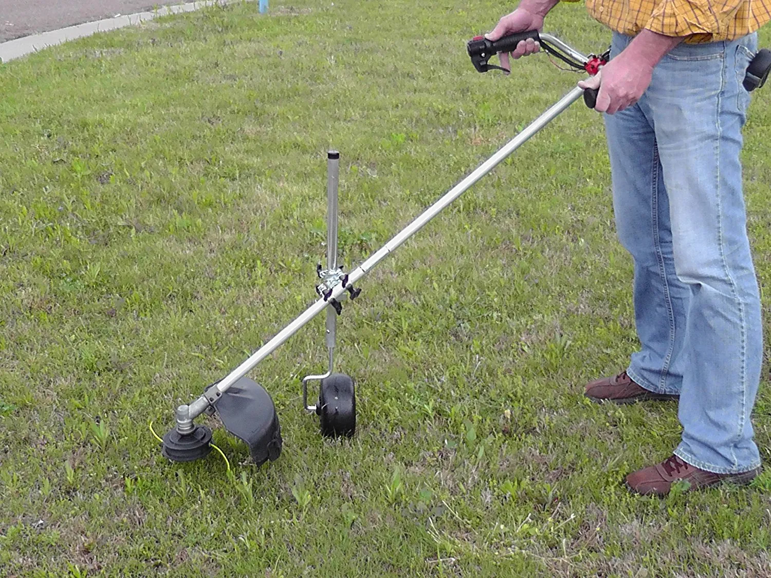 Trimmer Caddy: Support Attachment for Weed, Grass, Lawn, and String Trimmers