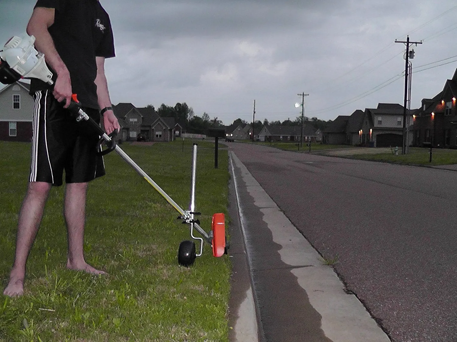 Trimmer Caddy: Support Attachment for Weed, Grass, Lawn, and String Trimmers