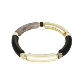 Tube Bracelet Nero Multi