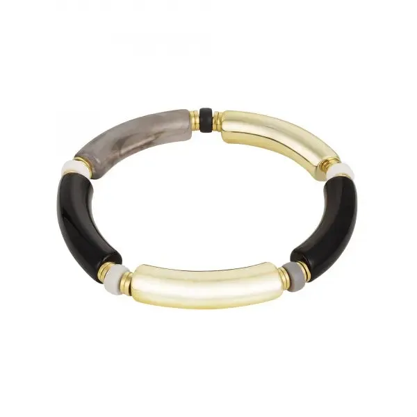 Tube Bracelet Nero Multi
