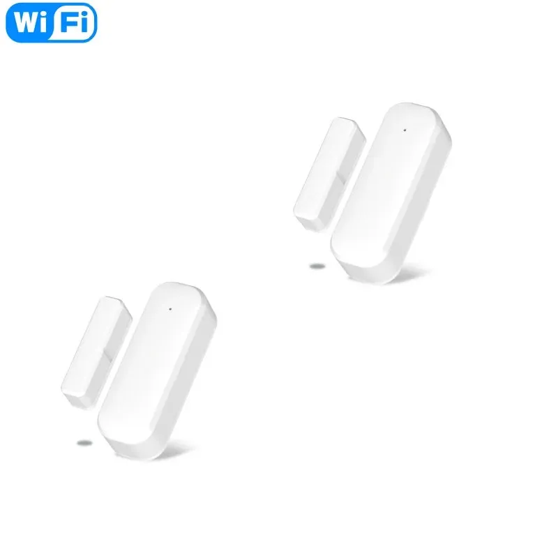 Tuya  Door Sensor Window WiFi  Wireless Contact Open Close  Smart Life APP Remote Control Compatible With Alexa Google Assistant
