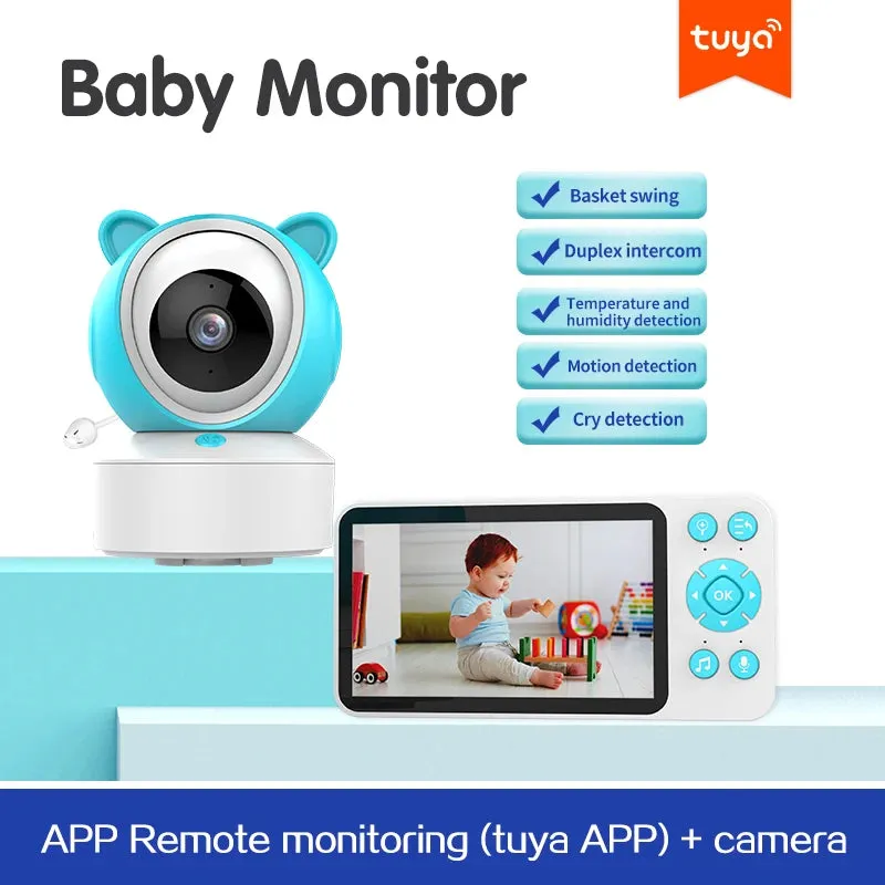 Tuya Smart  Feeding Reminder Temperature Motion Monitors Camera