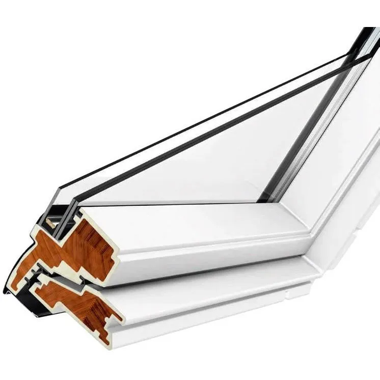 VELUX GGU CK02 006830 Triple Glazed Maintenance Free Polyurethane INTEGRA® SOLAR Window (55 x 78 cm)