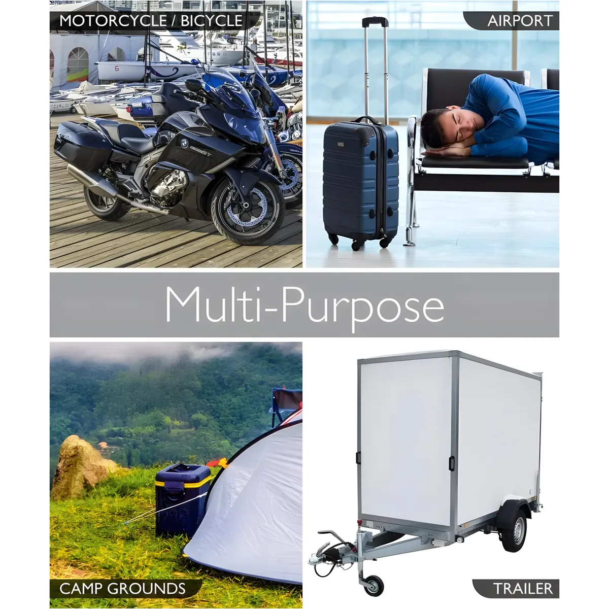 Vibrating Motorbike/Bicycle Anti-Theft Alarm With Weather-Resistant Remote