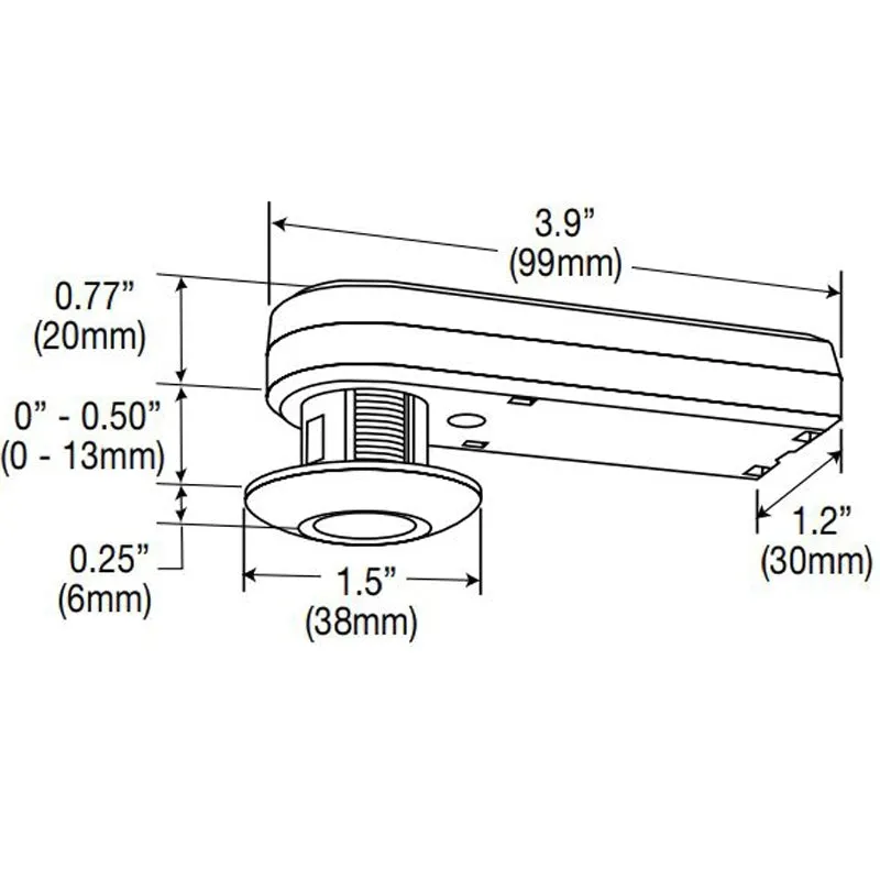 Wattstopper LMIR-100 IR Ceiling Mount Receiver