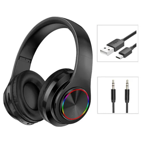 Wireless Bluetooth Headphones Super Bass Earphones