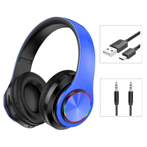 Wireless Bluetooth Headphones Super Bass Earphones