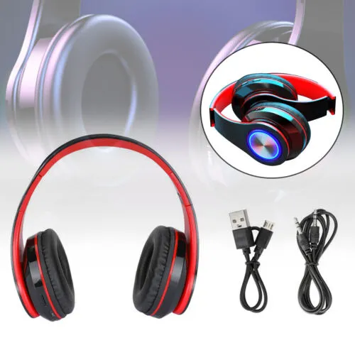 Wireless Bluetooth Headphones Super Bass Earphones