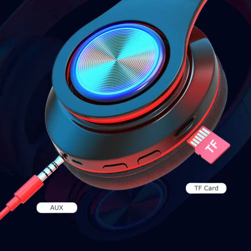 Wireless Bluetooth Headphones Super Bass Earphones