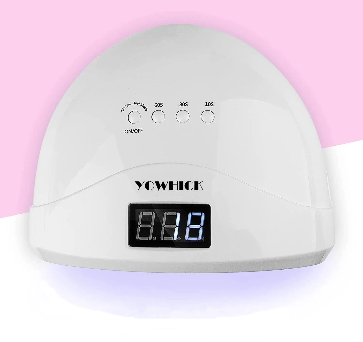 YOWHICK nail dryer, uv led nail lamp,Fast Dry Nail Lamp LED UV Light for gel Nail Polish Curing Lamp Professional Platinum Salon Quality Sensor Curing Nails Gel Polish Nail Dryer Classic 48W